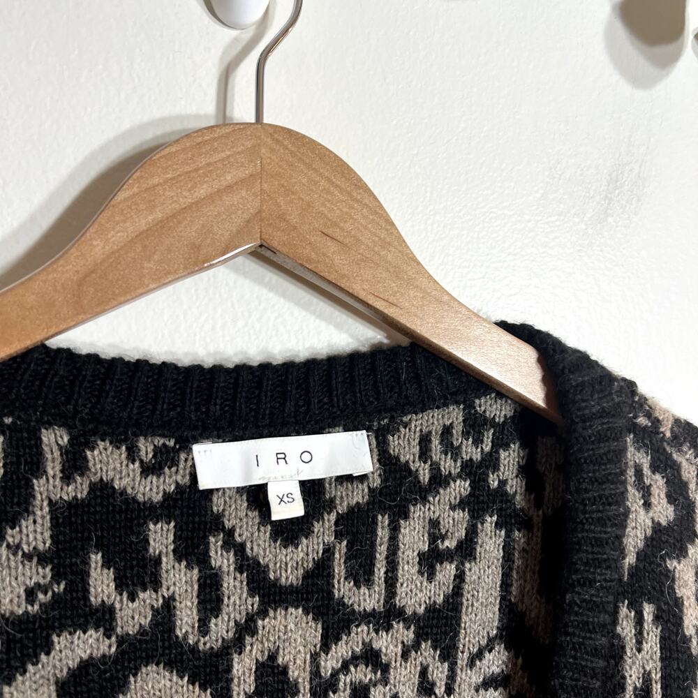 IRO Leopard Cardigan - Picture 2 of 4